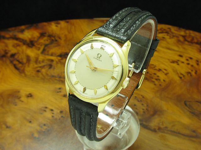 Omega 18kt 750 Gold Handaufzug Herrenuhr / Ref 2650 / Kaliber 420