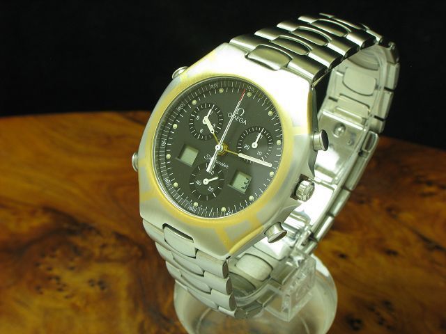 Omega Seamaster Polaris 18kt 750 Gold / Edelstahl Herrenuhr / Ref 386.1231