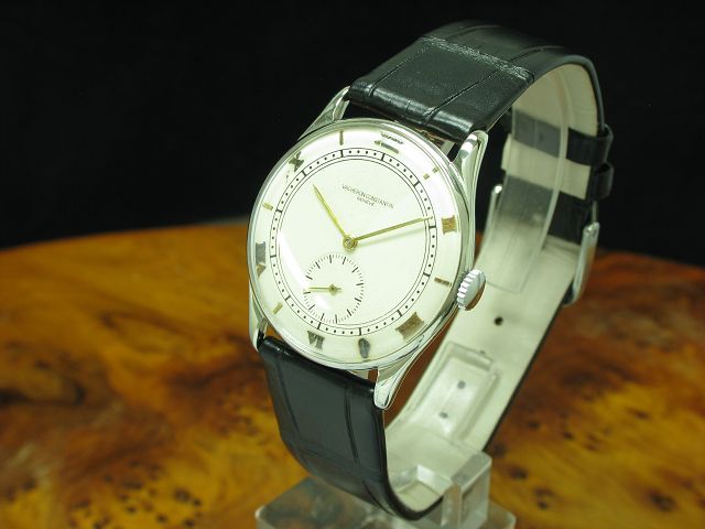 Vacheron & Constantin Edelstahl Handaufzug Herrenuhr / GN 272xxx 