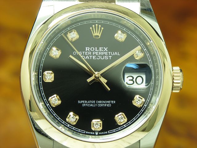 Rolex Datejust 18kt 750 Roségold/Edelstahl Automatic Herrenuhr / Ref 126201