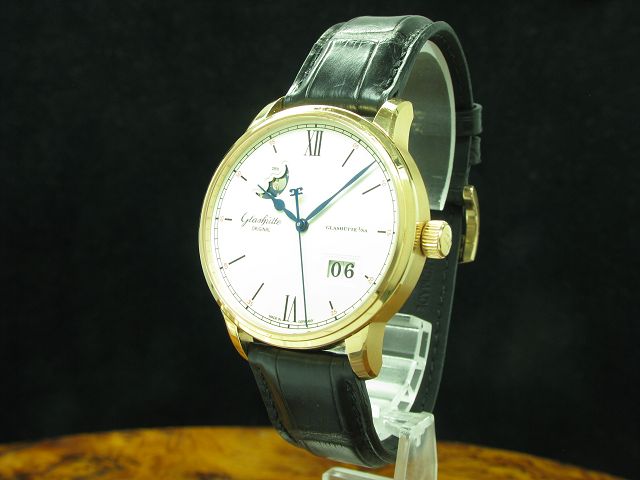 Glashütte Original Senator 18kt 750 Automatic Herrenuhr / Ref 1-36-04-02-05-01