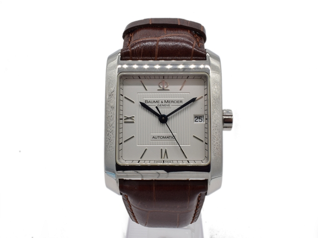 Baume & Mercier Hampton Edelstahl Automatic Herrenuhr / Ref 65597 / 34mm
