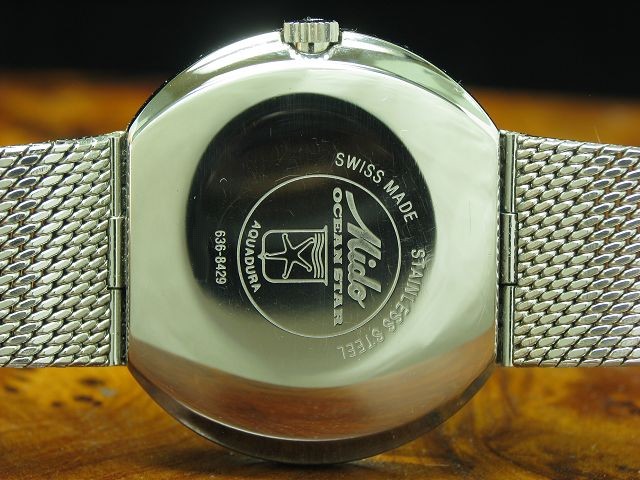 Mido Ocean Star Datoday Edelstahl Automatic Chronometer Herrenuhr